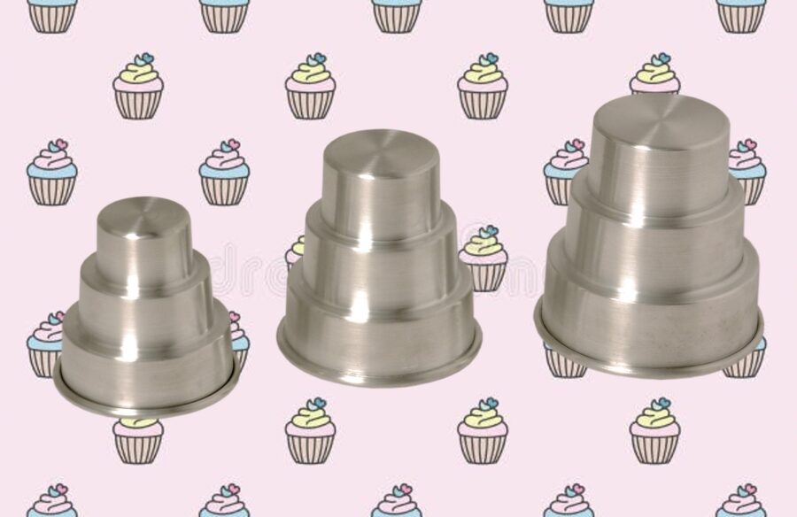 Forma Mini Cupcake 3 andares nº 08